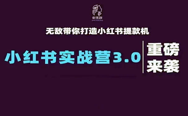 小红书粉丝如何变现?谢无敌小红书实战营 第1张