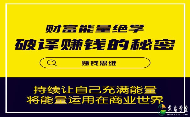 破译高手赚钱背后的秘密《财富能量绝学》 第1张